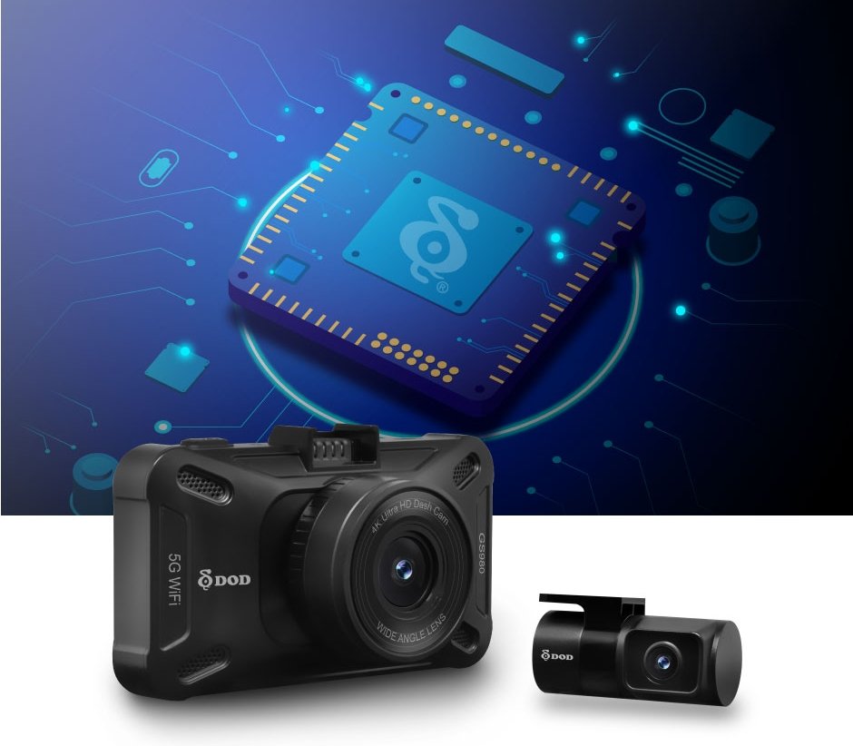 profesionali automobilio kamera dod gs980d – naujos kartos kameros