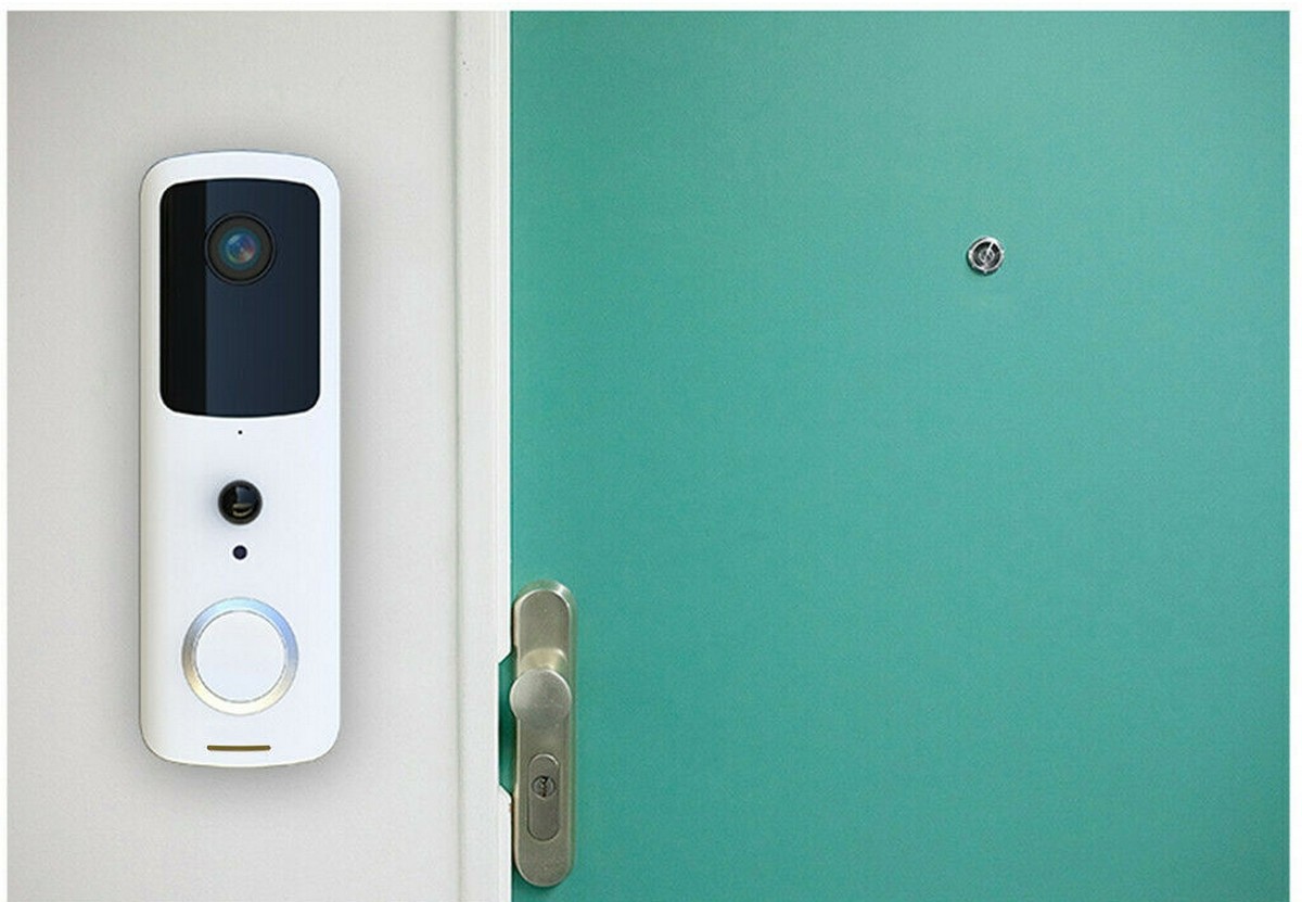 Durų skambutis su kamera - vaizdo durų skambutis