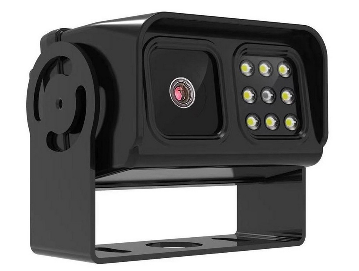Aukštos kokybės 120 laipsnių atbulinės eigos kamera su 8 IR naktiniais šviesos diodais