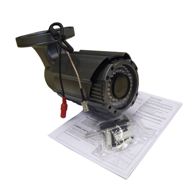 HD-SDI apsaugos IR CCTV kamera su naktiniu matymu iki 50m + 6m plokštė
