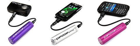 Pebble SmartStick išorinė baterija – fotoaparato įkroviklis