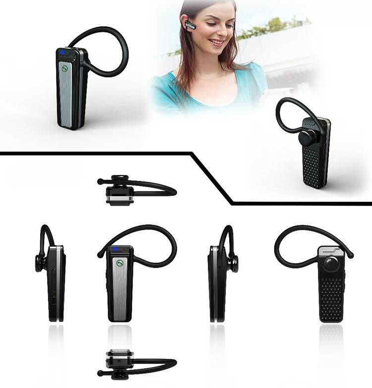 Bluetooth ausinės Kamera