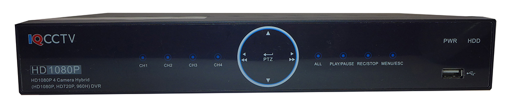 IQ CCTV DVR 4 įvestis