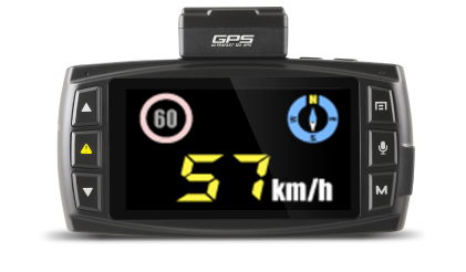 DOD LS470W + HUD ekranas