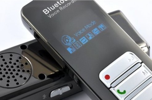 „Bluetooth“ garso įrašymo įrenginys 8 GB