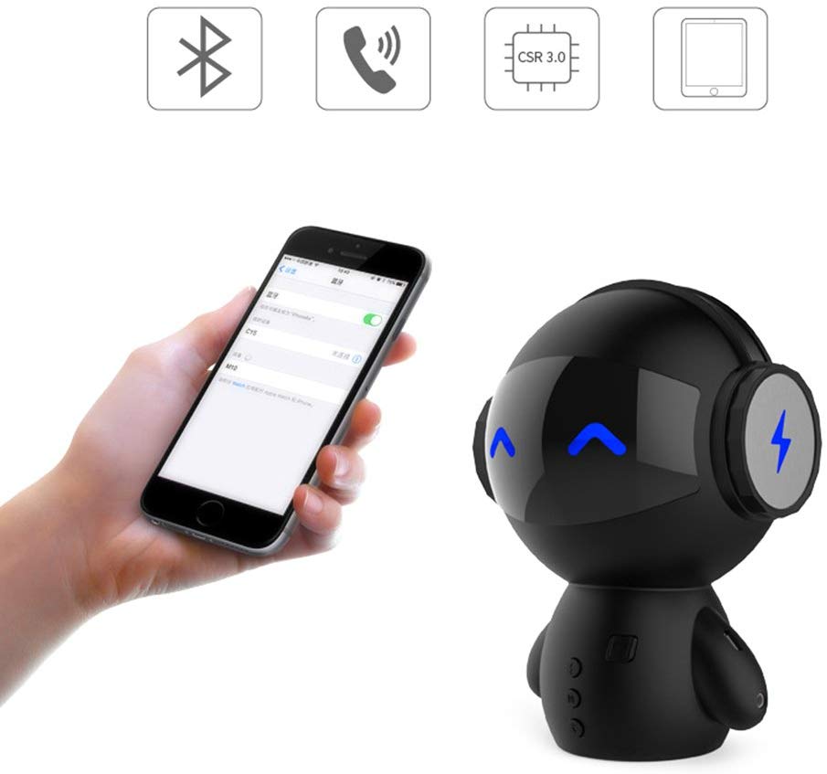 „Bluetooth“ garsiakalbis su laisvų rankų įranga ir MP3 grotuvu