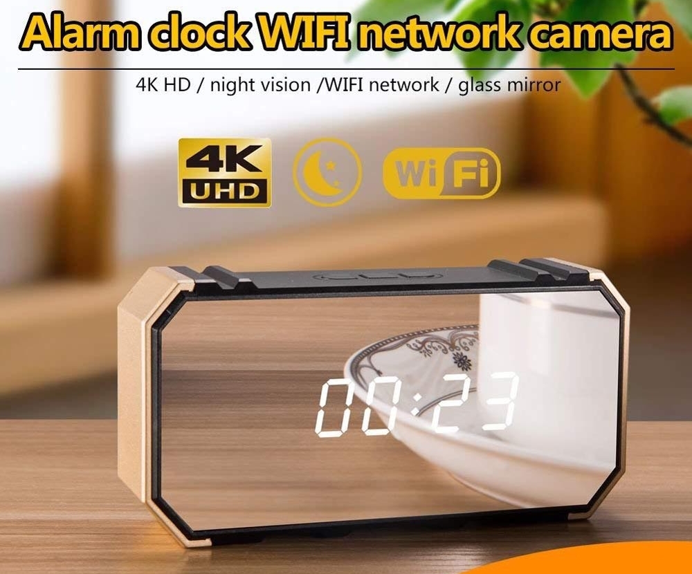 4K wifi kamera žadintuve