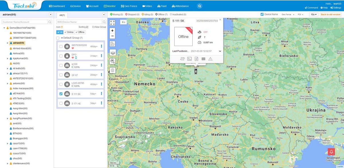 profio x5 gps transporto priemonių sekimas