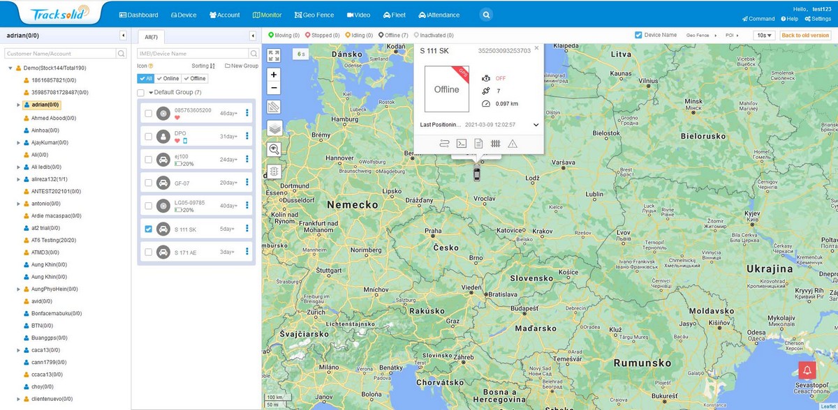 gps automobilio sekimas - profio x4