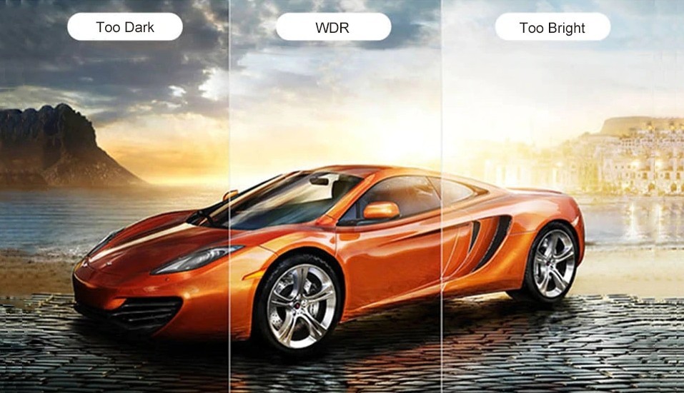 WDR funkcijos palaikymas – profio x4 automobilio kamera