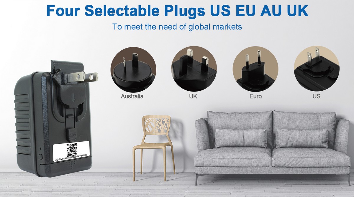 usb adapteris su kamera - US EU AU UK