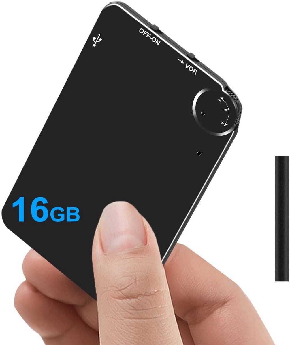 garso įrašymo įrenginys 16gb - šnipinėjimo įrašymo įrenginys