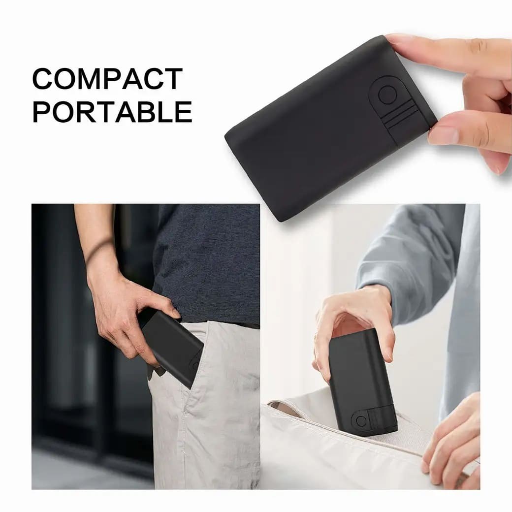 kompaktiškas garso įrašymo įrenginys Power Bank balso šnipinėjimo įrašymas